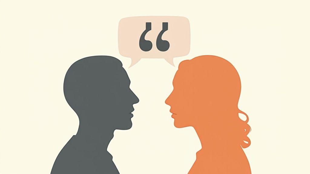 examples writing dialogue