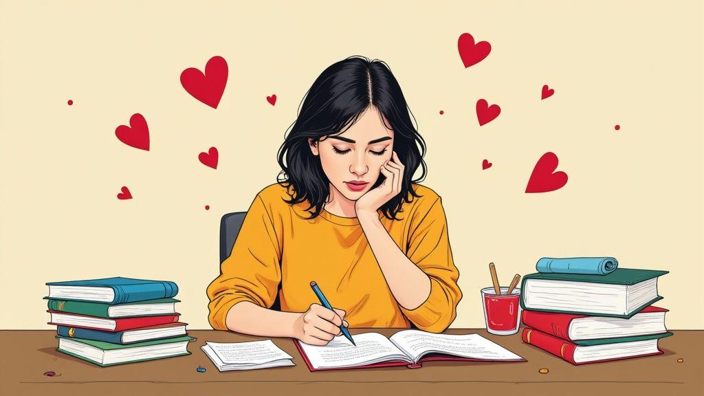 how to write love scene