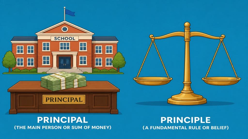 Principal vs. Principle: How to Always Choose the Right One